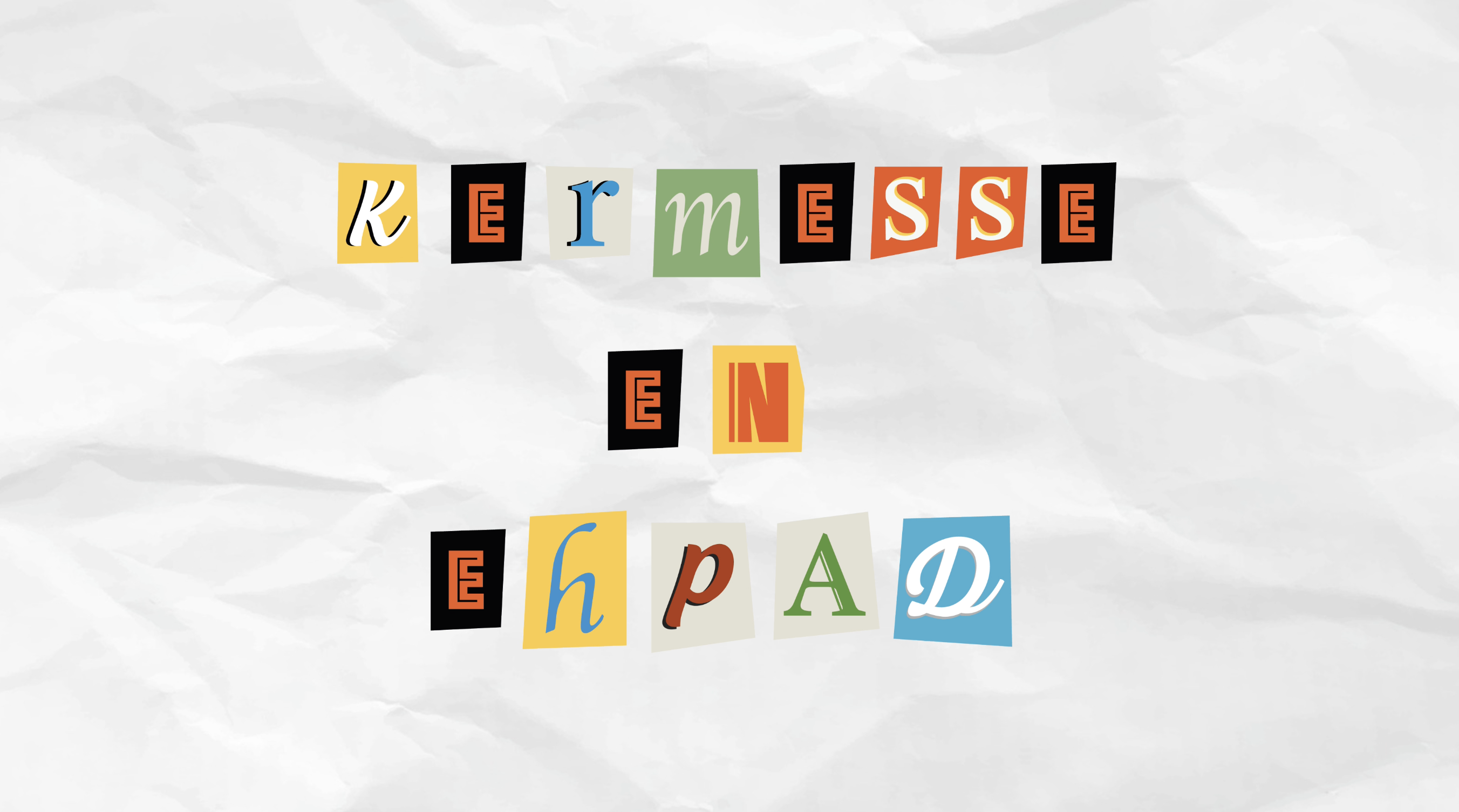 Miniature – Kermesse en EHPAD
